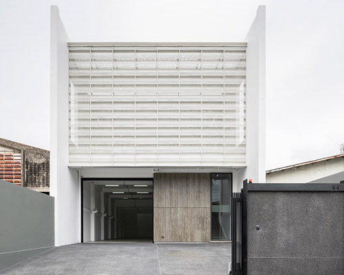 silp architects converts a former warehouse into office building in bangkok