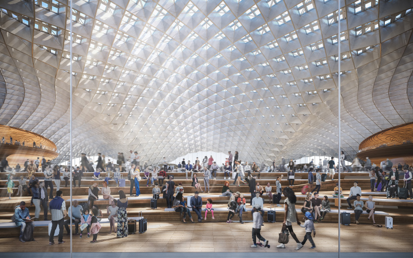 foster partners chicago ohare airport