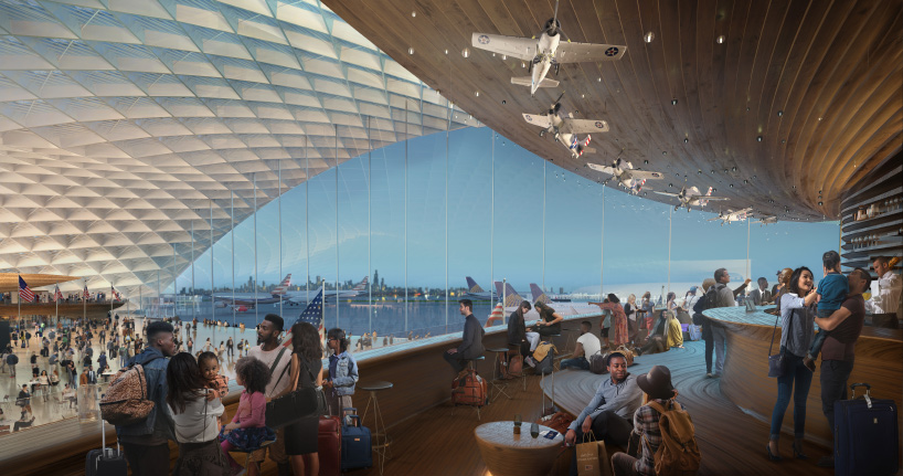 foster partners chicago ohare airport