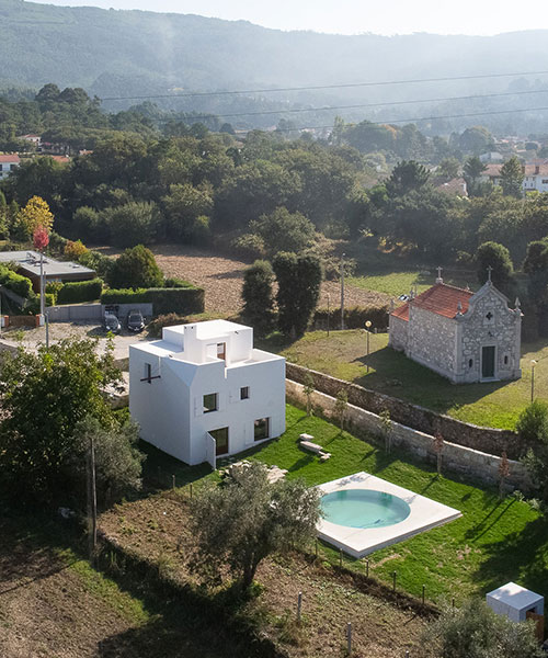 the afife house in rural portugal emanates the modernist style of adolf loos