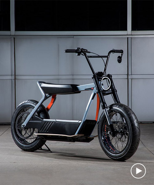 harley-davidson shows off its electric scooter concept and it’s pretty cool