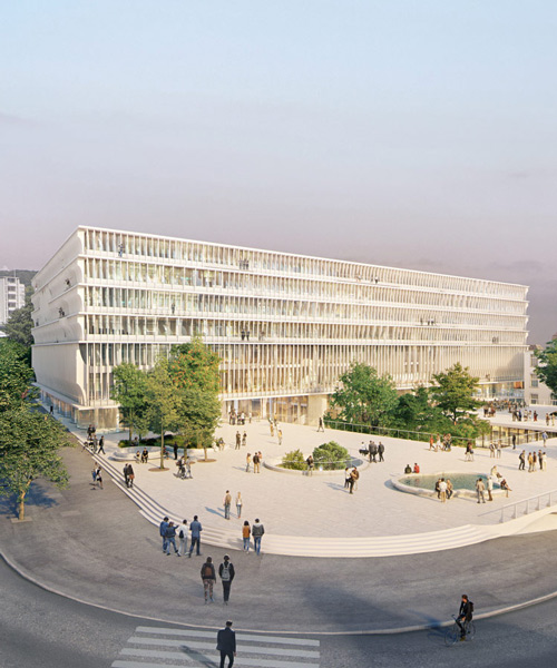 herzog & de meuron to consolidate university of zurich campus with major new building