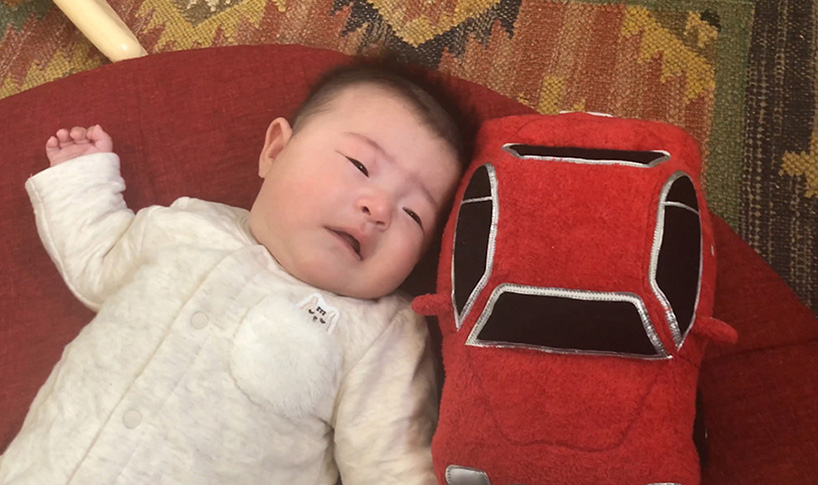 honda sound sitter soft toy aims to soothe your baby with engine noises