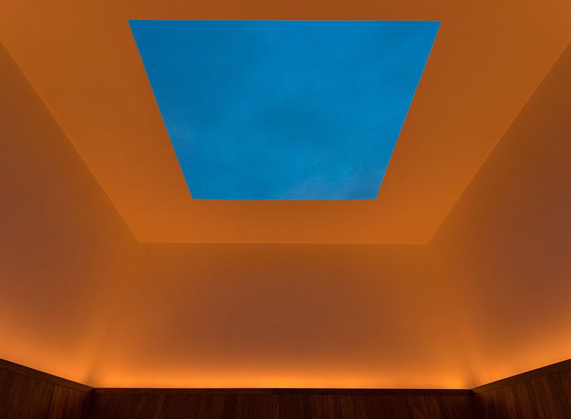 light artist james turrell debuts permanent installation ‘skyspace’ in a colorado mountain