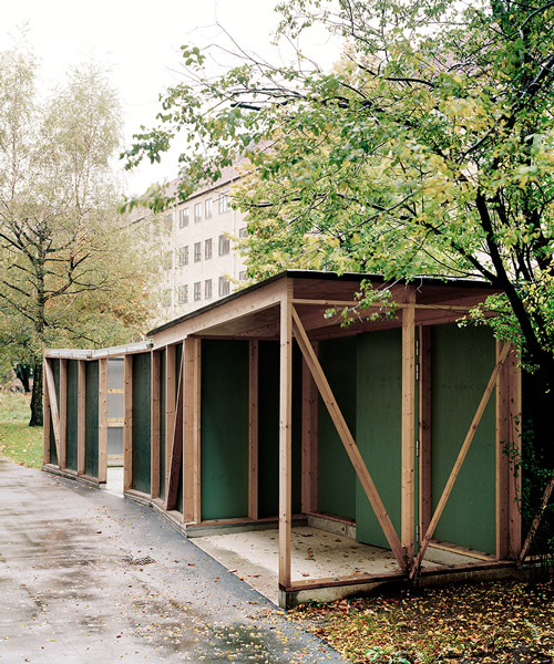 johansen skovsted arkitekter transforms common courtyard into a community space in copenhagen