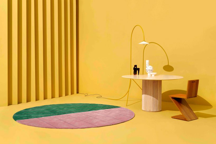 kasthall launches colorful striped rug collection in collaboration with sight unseen