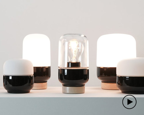 kauppi & kauppi designs ohm, a grand porcelain lights collection