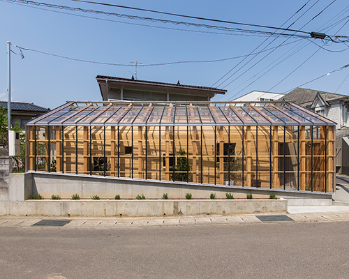 life style koubou crafts expressive greenhouse and flower studio from nested boxes