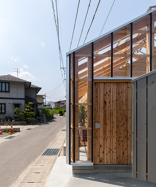 life style koubou crafts expressive greenhouse and flower studio from nested boxes