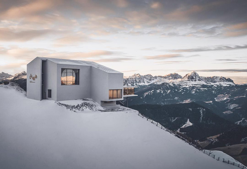 lumen museum of mountain photography sits on top of the dolomites