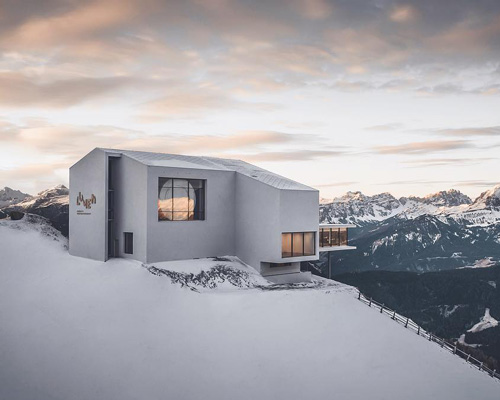 lumen museum of mountain photography sits on top of the dolomites