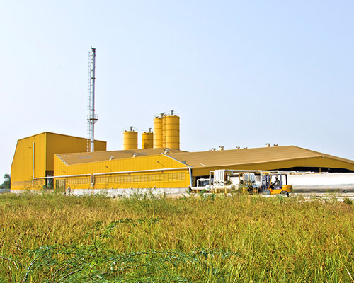 iksoi design studio's yellow factory makes bold statement in rural india