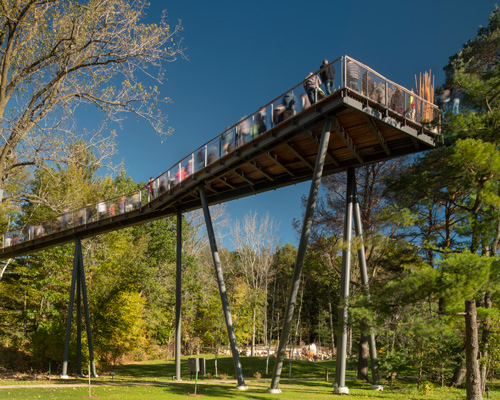 longest tree canopy walk in the US opens at michigan's dow gardens
