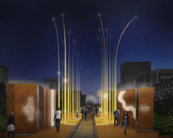 migliore + servetto redevelops abandoned railway into themed waterfront park in busan