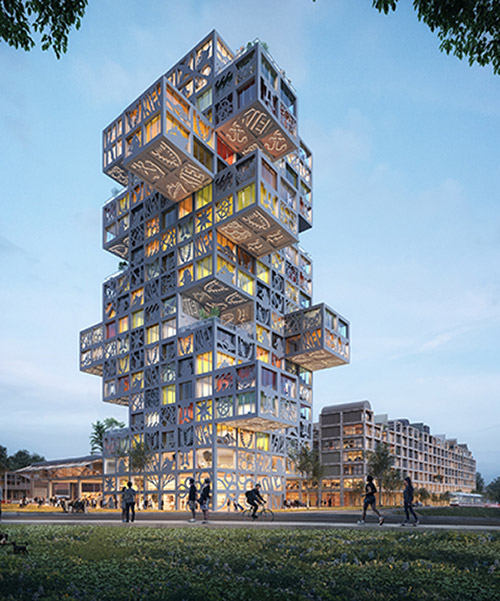 MVRDV's koolkiel redevelops a city block in germany tailored to its creative community