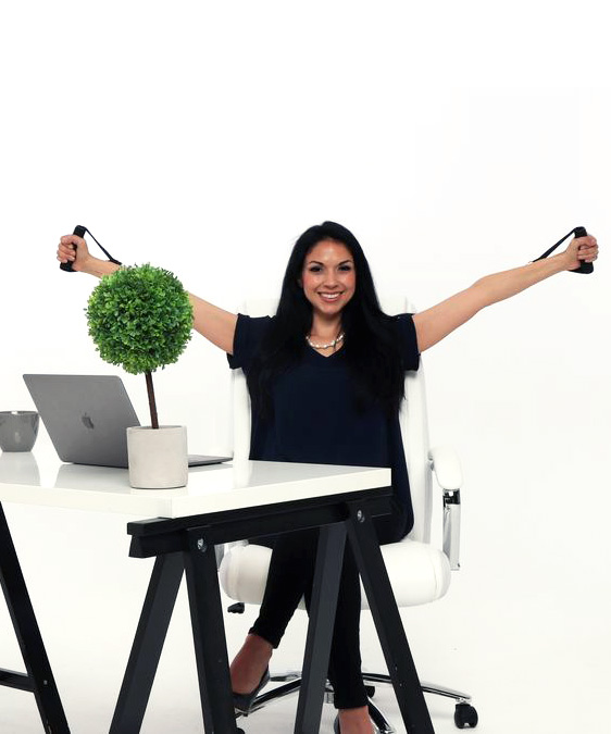 Workout While At Your Desk With The Noonchi Office Chair System