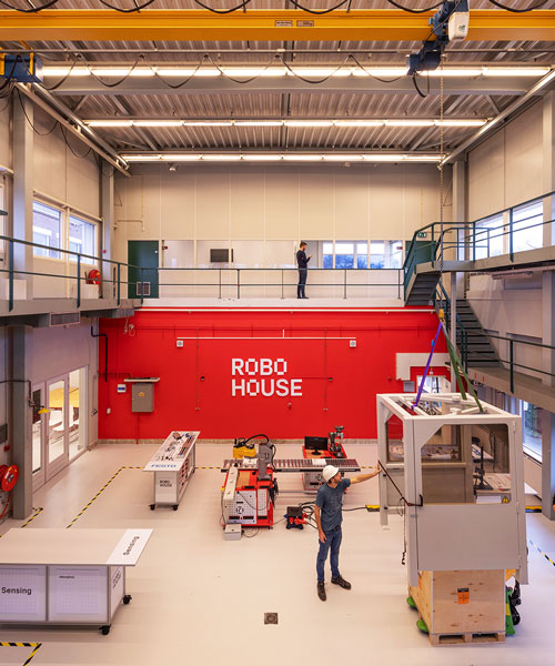 robots are taking over this former campus building at delft university of technology