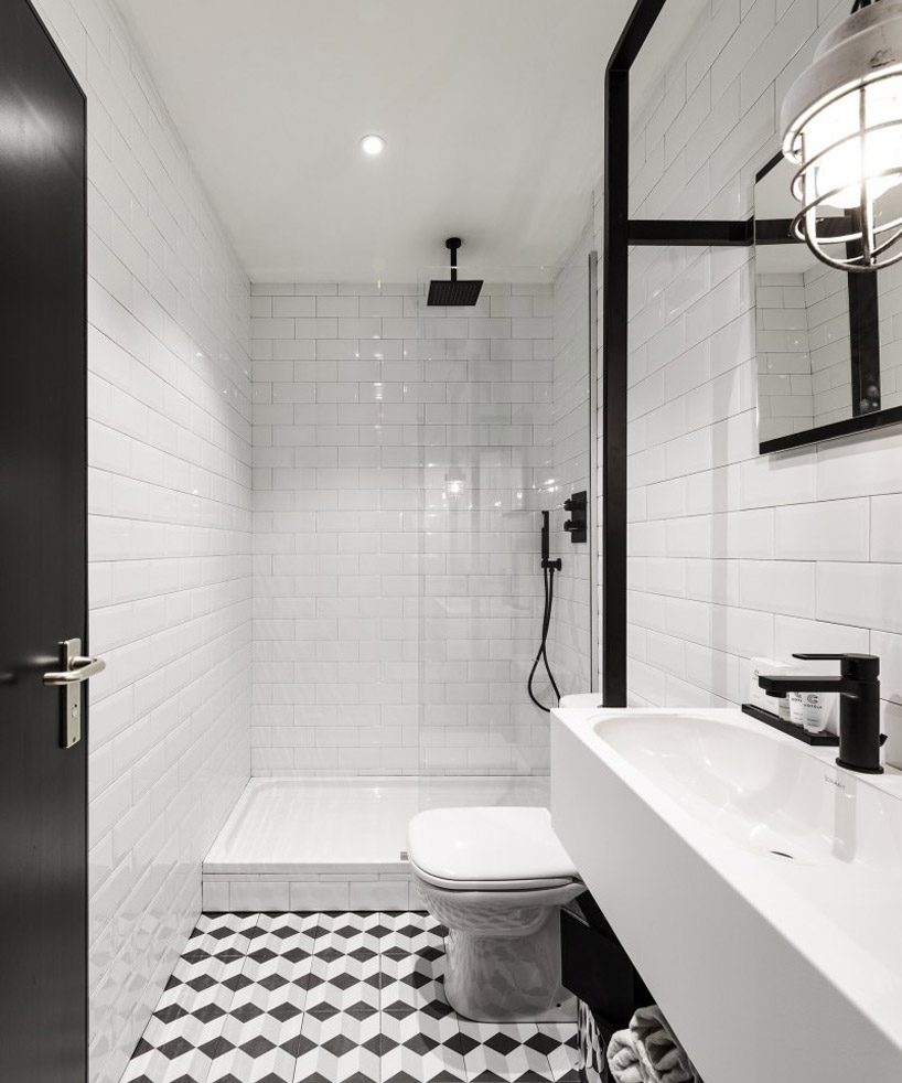 skinn creates stylish new york inspired interior for upstairs hotel in belgium