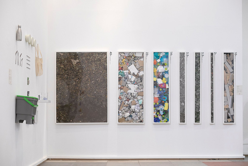 'zero waste lab' by the new raw turns citizens' plastic waste into 3D-printed street furniture