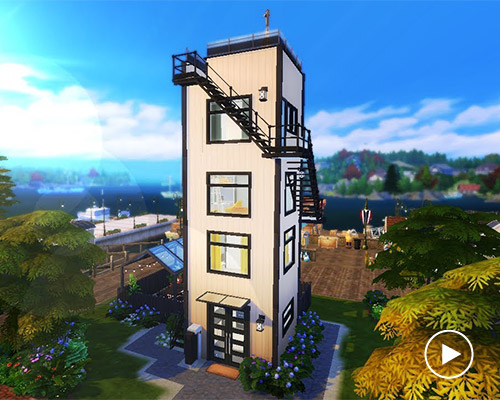 the sims 4 is fostering a massive community of tiny house builders