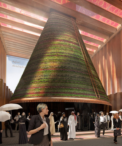 V8 architects reveals winning design of dutch pavilion for expo 2020 dubai