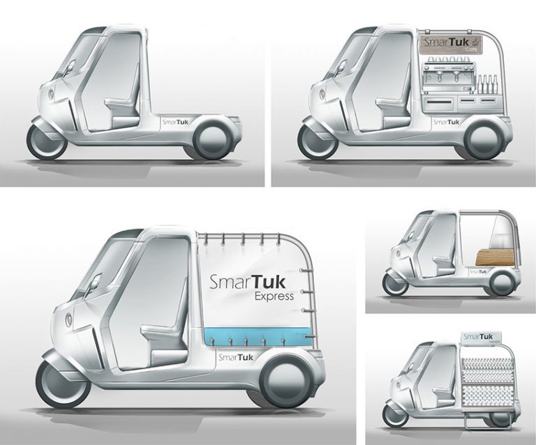 smartuk - a modular, all electric tuk tuk for the streets of cambodia