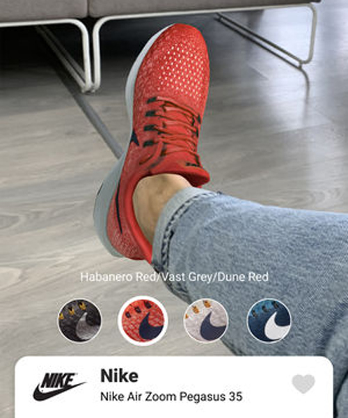 wanna kicks lets you virtually try on sneakers before you buy them