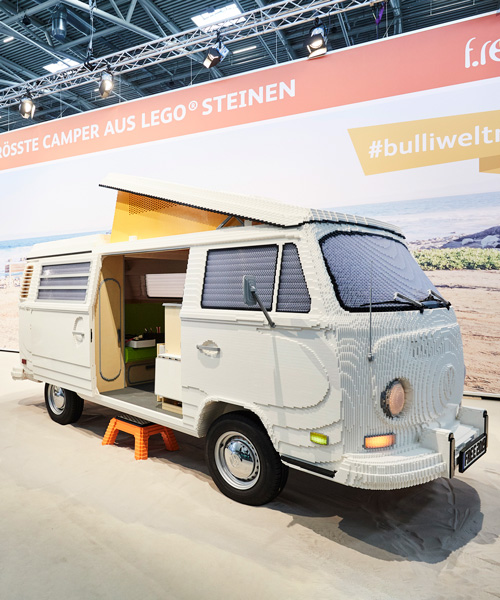 400,000 pieces of LEGO were used to build this full-size volkswagen