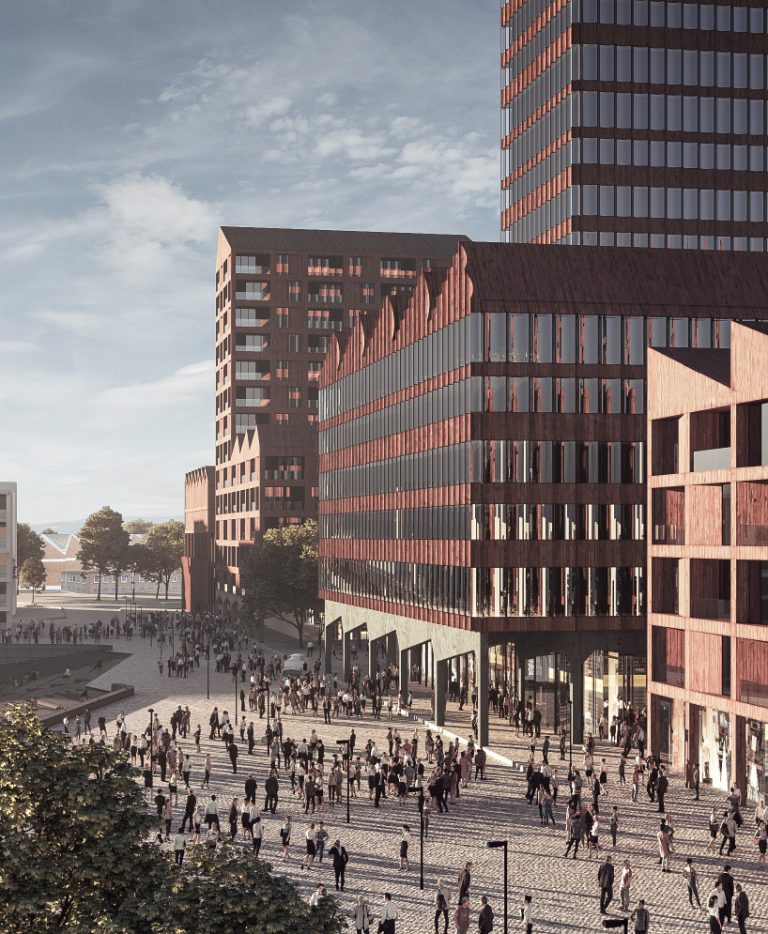 COBE starts work on europahafenkopf development in bremen, germany