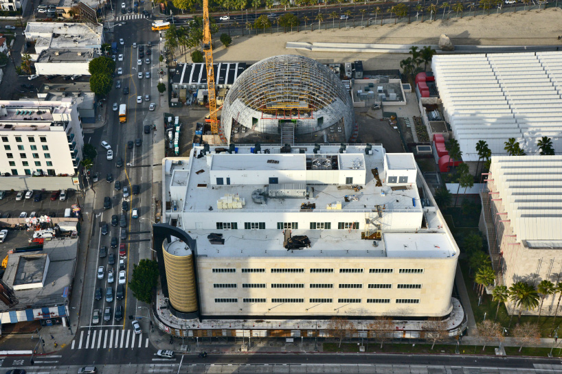 renzo piano-designed academy museum nears completion in los angeles