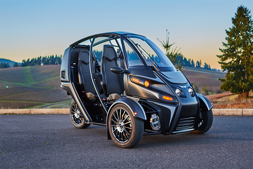 arcimoto unveils their three-wheeled, electric, fun-utility-vehicle