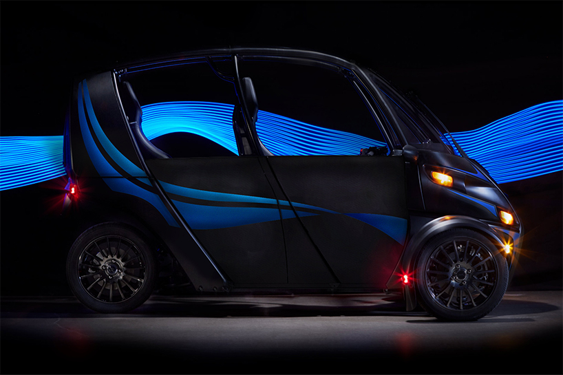 arcimoto unveils their three-wheeled, electric, fun-utility-vehicle
