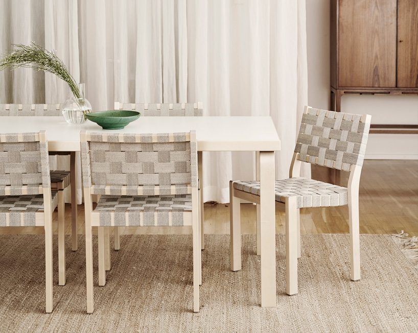 Alvar Aalto During Stockholm Furniture Fair, Furniture Fair Dining Room Chairs