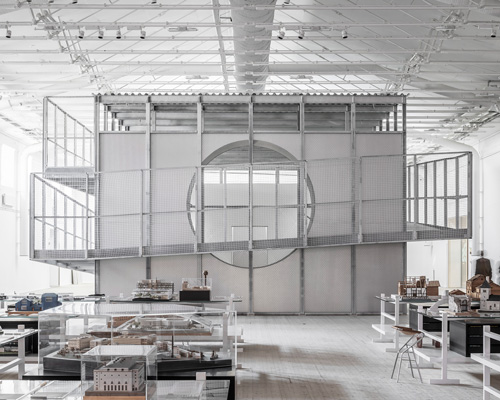 dehlin brattgård designs 'robust machine' for fast-changing, experimental exhibitions