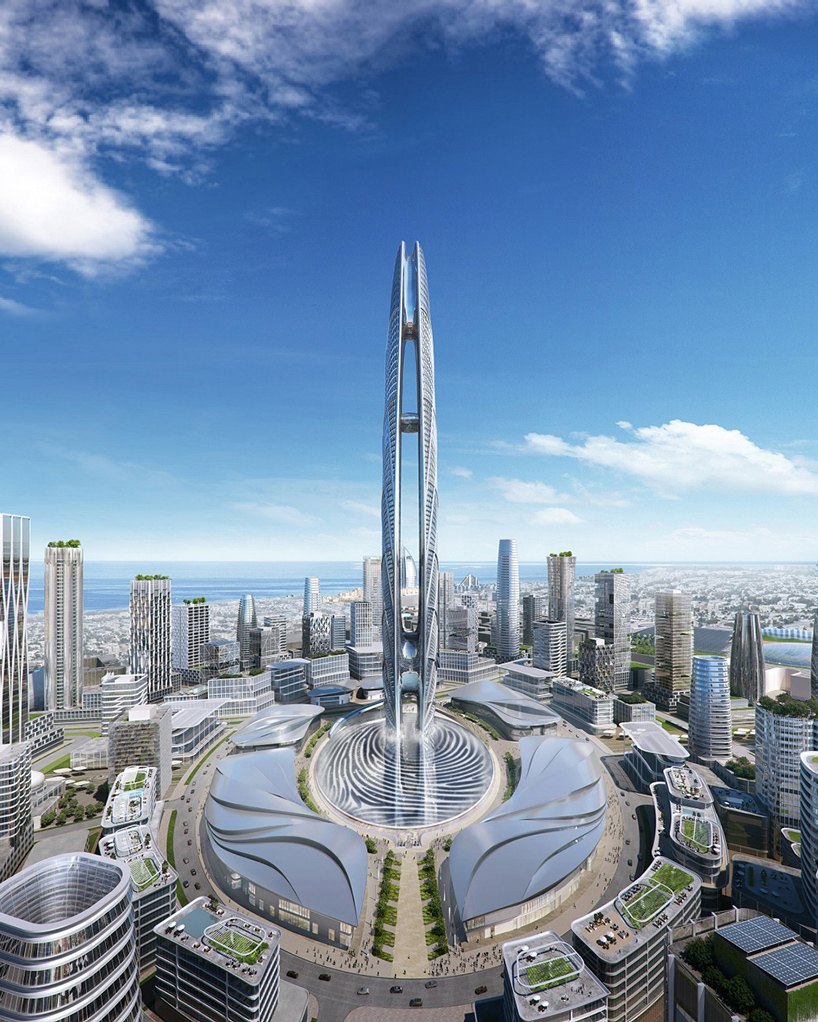 ruler of dubai’s fingerprint will form base of the UAE’s second tallest tower