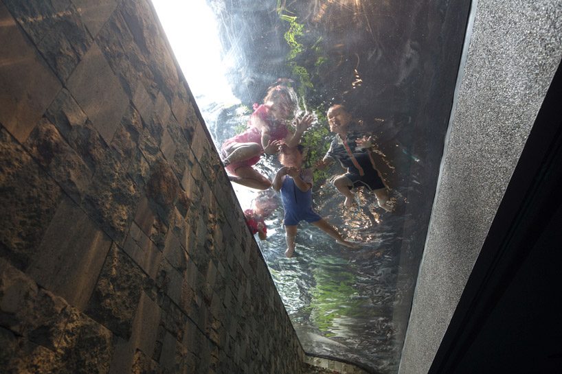 CHANG architects creates stepped garden on the roof of a house in singapore