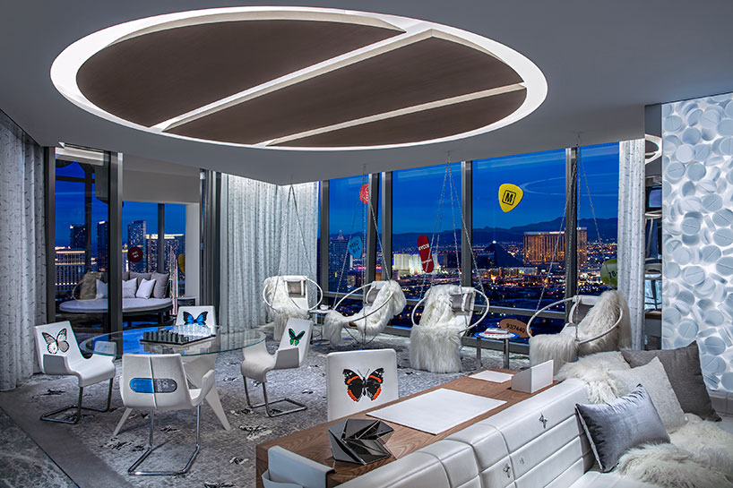 Damien Hirst Designs Opulent Las Vegas Sky Villa For Palms