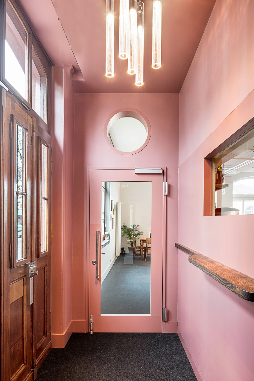 focketyn del rio studio completes parterre one bistro, restaurant & bar in basel