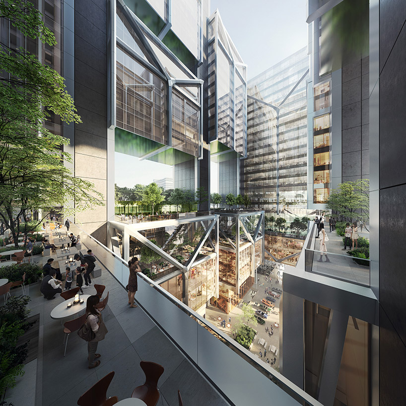 foster + partners receives planning approval for goldsun HQ in taipei designboom