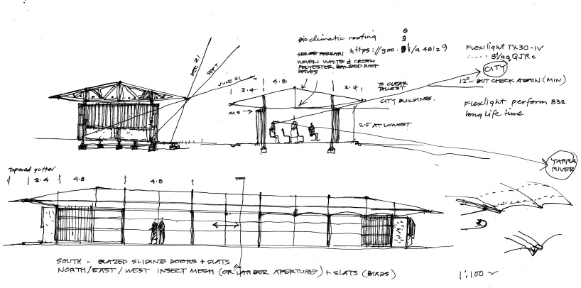 pritzker laureate glenn murcutt reveals design for melbourne's 2019 MPavilion