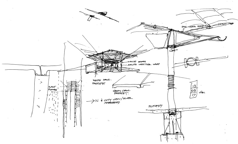 pritzker laureate glenn murcutt reveals design for melbourne's 2019 MPavilion