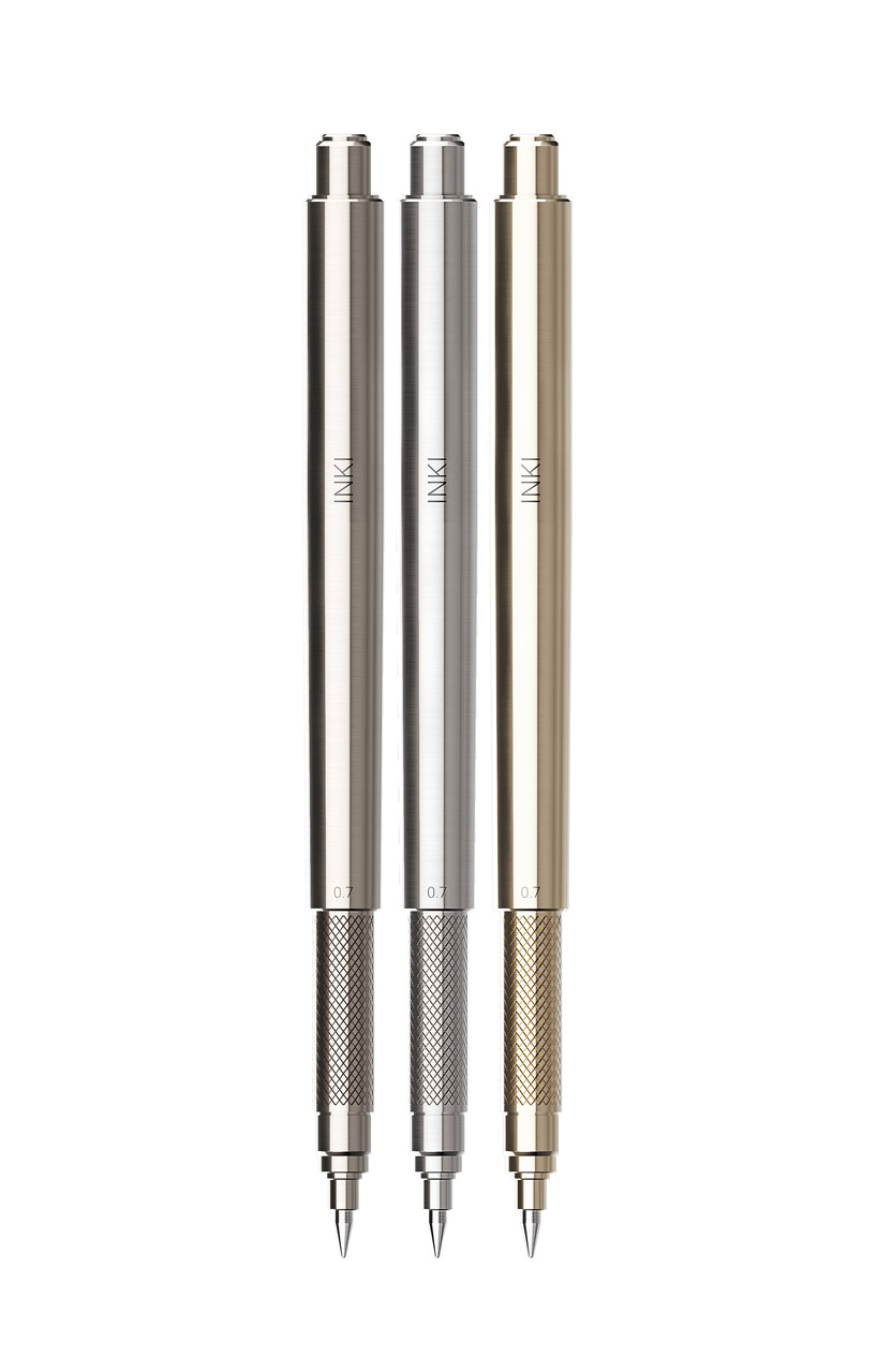 dozendots unveils the INKI motorized ballpoint pen with rapidly moving tip