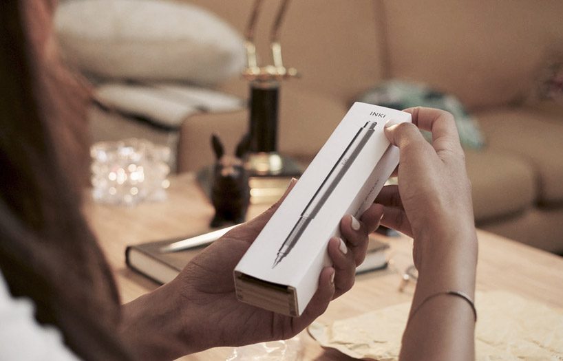 dozendots unveils the INKI motorized ballpoint pen with rapidly moving tip