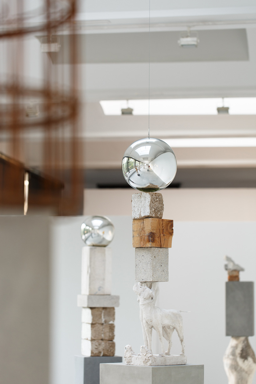 jose dávila's totem-like vertical compositions trace the history of sculptural art