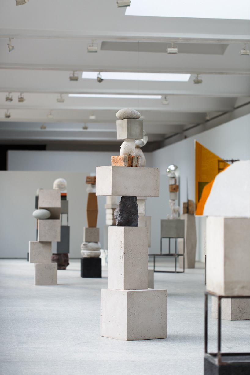 jose dávila's totem-like vertical compositions trace the history of sculptural art