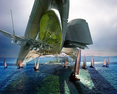 margot krasojević envisions lighthouse hotel off the south korean coastline