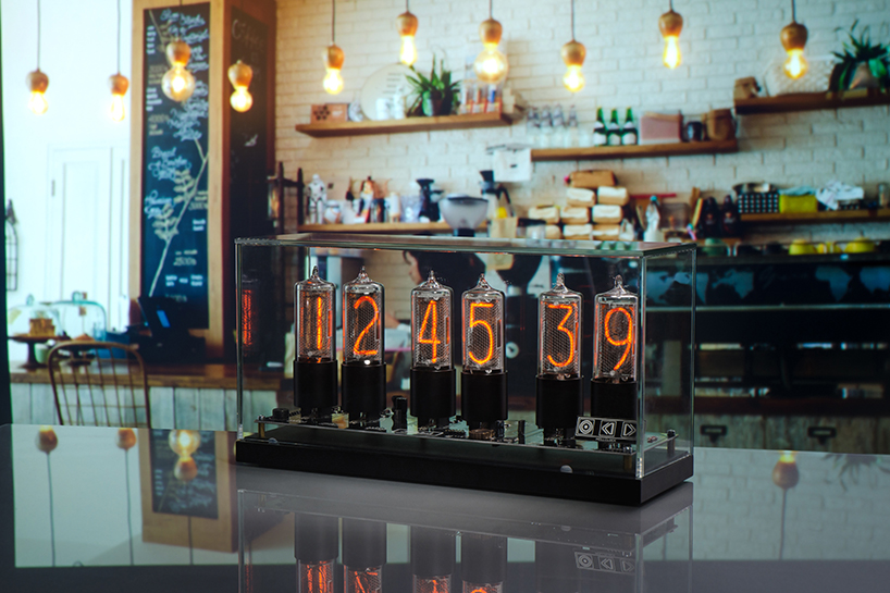 millclock revives the technology of the famed nixie tube and clock