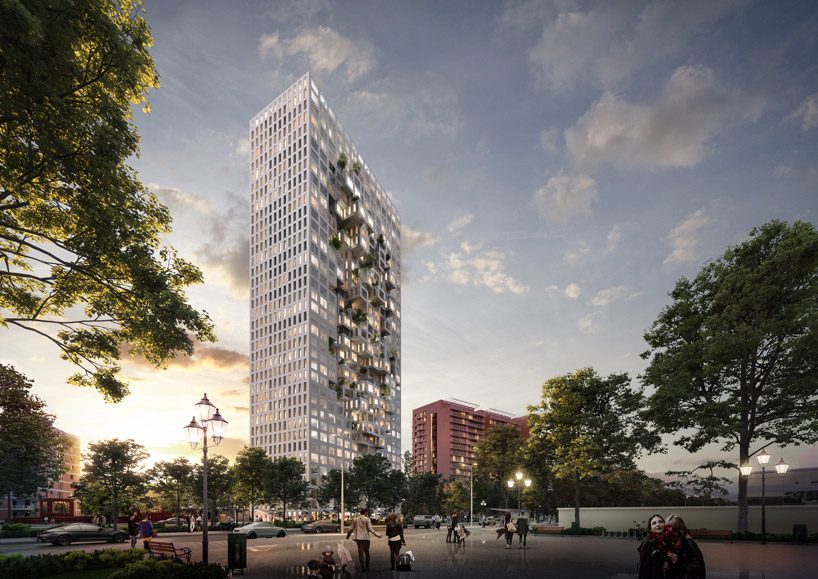 MVRDV breaks ground on albania's tallest building 'downtown one'