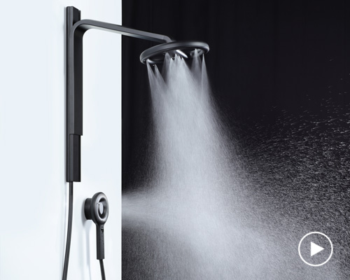 the nebia spa shower 2.0 saves 65 % water by breaking it up into tiny droplets