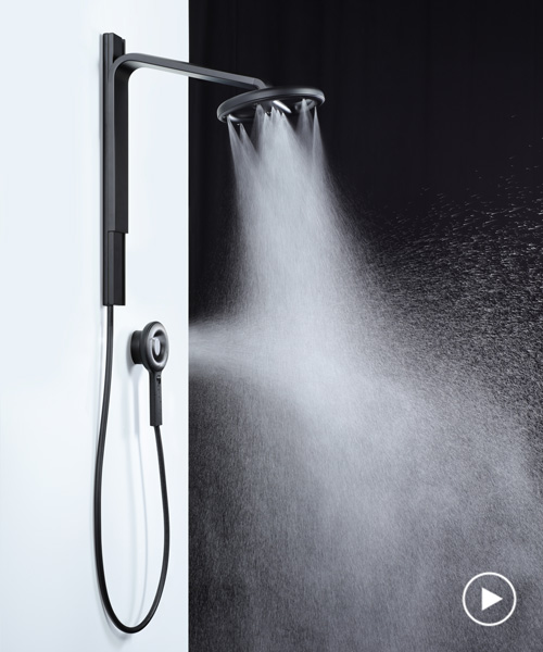 the nebia spa shower 2.0 saves 65 % water by breaking it up into tiny droplets